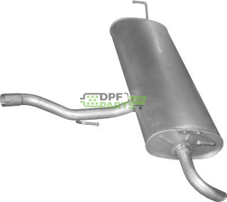 Koncový tlumič výfuku Nissan Qashqai 1.6i 16V, Polmo 15.58 A, OE 20100-JD00A