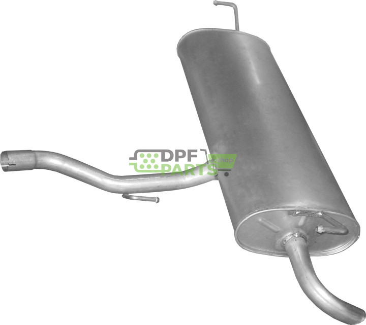 Koncový tlumič výfuku Nissan Qashqai 1.6i 16V, Polmo 15.58 A, OE 20100-JD00A