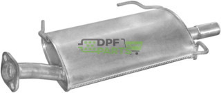 Koncový tlumič výfuku Nissan Maxima 94-00 2,0i-3,0i V6, Polmo 15.61 A, OE 2010038U15