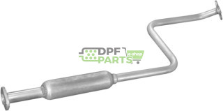 Střední tlumič výfuku Nissan Micra 92-98 1.3 kat, Polmo 15.71 A, OE 2030099B01 B030M99B0A