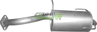 Koncový tlumič výfuku Nissan Micra 1.0i -16V 0700-11/02, Polmo 15.73 A, OE 201001F501