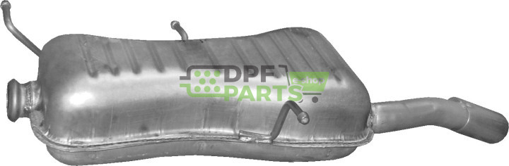 Koncový tlumič výfuku Peugeot 306 1.8i 16V/2.0i/2.0i 16V Cabrio, Polmo 19.57 A, OE 1726C5