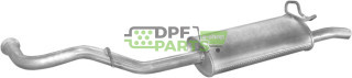 Koncový tlumič výfuku Renault R19 1.4 3/5D kat  88-96, Polmo 21.142 A, OE 7701470165