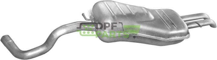 Koncový tlumič výfuku Skoda Octavia/Seat Toledo/VW Bora/VW GolfIV96- 1.9DTi, Polmo 24.37 A, OE 1J5253609L