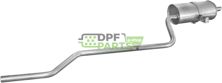 Koncový tlumič výfuku Toyota Corolla 1.3i -16V  97-, Polmo 26.273 A, OE 17430-1B070