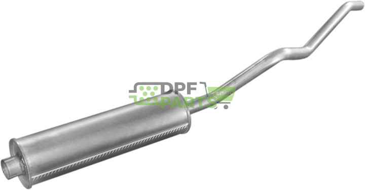 Koncový tlumič výfuku UAZ, Polmo 39.01 A, OE 