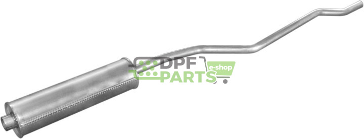 Koncový tlumič výfuku UAZ dlouhý, Polmo 39.02 A, OE