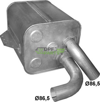 tlumič Mercedes Atego, Polmo 69.69 A, OE 973.490.0001