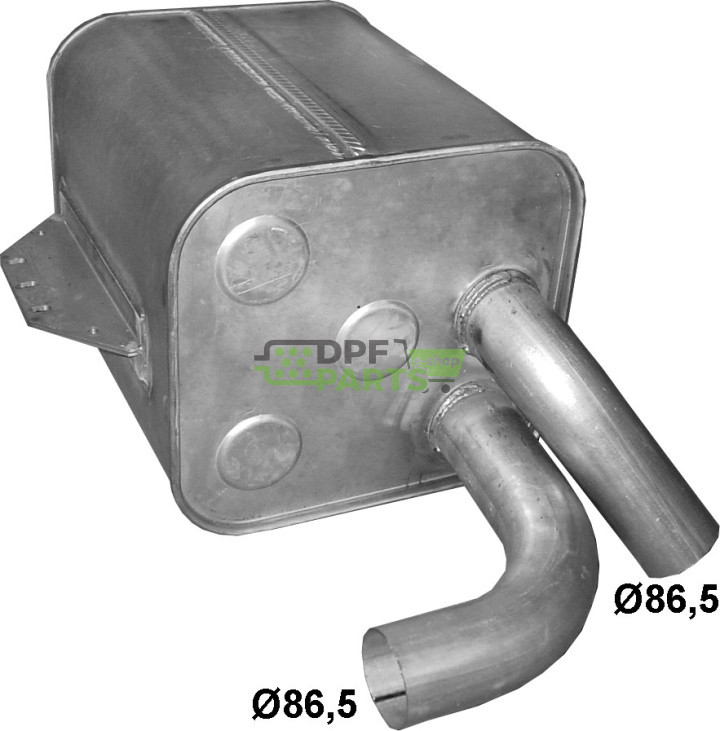 tlumič Mercedes Atego, Polmo 69.69 A, OE 973.490.0001