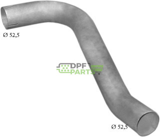 spojovací trubka Mercedes 1222, Polmo 69.41 A, OE 619.490.2020
