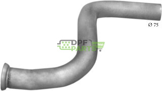 Sběrná trubka Mercedes 814, Polmo 69.50 A, OE 673.492.6101