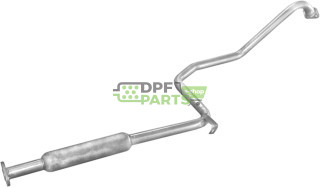 Střední tlumič výfuku Nissan Primera 1.6i 90 -04/93 1.6i -16V 06/96 -01/98 kombi, Polmo 15.89 A, OE 20030 97N10
