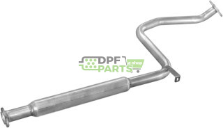 Střední tlumič výfuku Nissan Primera 2.0i 16V 90-93, Polmo 15.93 A, OE 2030071J11 B030M71J1C