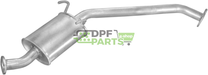 Střední tlumič výfuku Nissan Serena 92-96 2.0i kat, Polmo 15.107 A, OE 201009C101