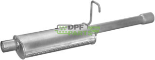 Střední tlumič výfuku Wołga Gazela 94- 2.0/2.5, Polmo 40.12 A, OE