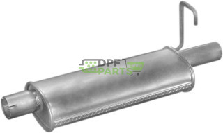 Střední tlumič výfuku Wołga Gazela 94- 2.5, Polmo 40.13 A, OE