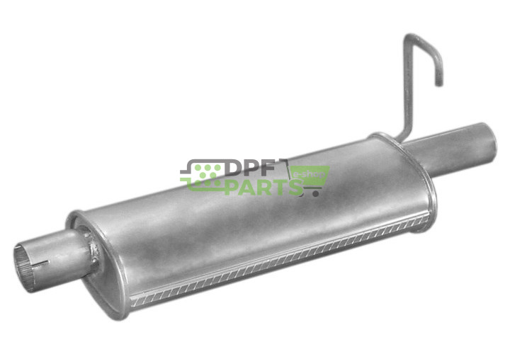 Střední tlumič výfuku Wołga Gazela 94- 2.5, Polmo 40.13 A, OE