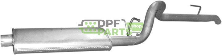 Koncový tlumič výfuku Jeep Cherokee 4.0, Polmo 43.08 A, OE 53054502AD