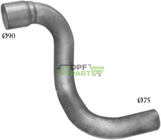 trubka spojující Mercedes 814, Polmo 69.51 A, OE 674.492.6101