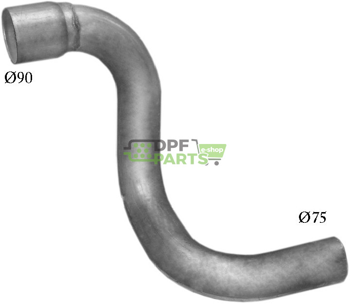 trubka spojující Mercedes 814, Polmo 69.51 A, OE 674.492.6101