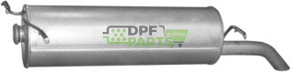 Koncový tlumič výfuku Citroen Xantia 1.9 Turbo Diesel 95-01 , 2.0 HDi 95-02 , 2.1 Turbo Diesel 95-01, Polmo 04.63 A, OE 1726H7