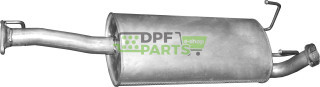 Střední tlumič výfuku Toyota Land Cruiser 3.0 D  3 dveře, Polmo 26.304 A, OE 1740367050