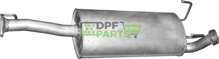 Střední tlumič výfuku Toyota Land Cruiser 3.0 D  3 dveře, Polmo 26.304 A, OE 1740367050