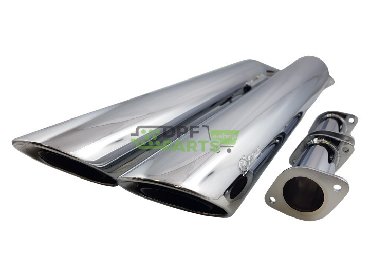 Tłumiki przelotowe Junak M11 125 ccm