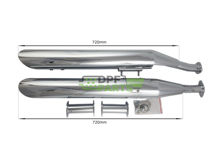 Tłumiki przelotowe Junak M11 125 ccm
