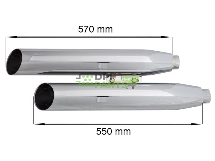 Tłumik / Harley Davidson Cross Bones