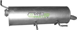 Koncový tlumič výfuku Citroen C4 / Peugeot 308/3008, Polmo 04.90 A, OE 1730S1