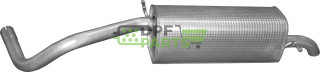Koncový tlumič výfuku Skoda Fabia 1.2 TSi Kombi, Polmo 24.98 A, OE 6R9253609B
