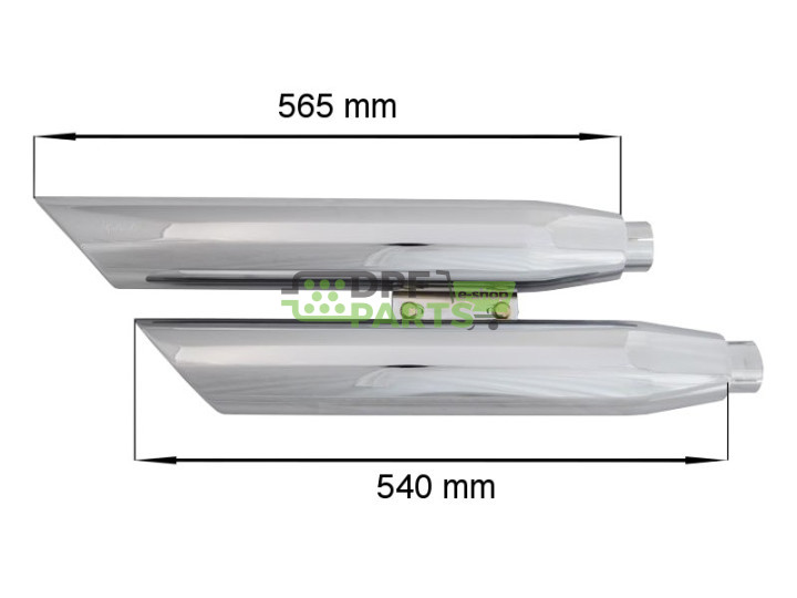 Tłumik / Harley Davidson Cross Bones