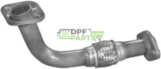 Trubka sběrná Toyota Carina E 1,6i-16V 73KW   01/96 - 10/97, Polmo 26.282 A, OE 17410-02300 17410-1A200