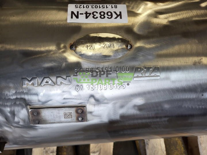 Katalizator SCR MAN TGS Euro 6 - 81.15103.0125 . 81151030125