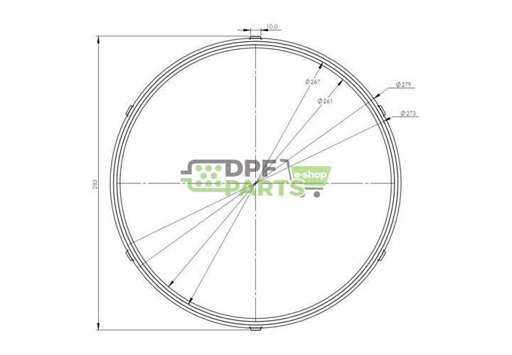 Uszczelka metalowa MAN TGL TGM EURO 6 - 81.15901.0045 81159010045