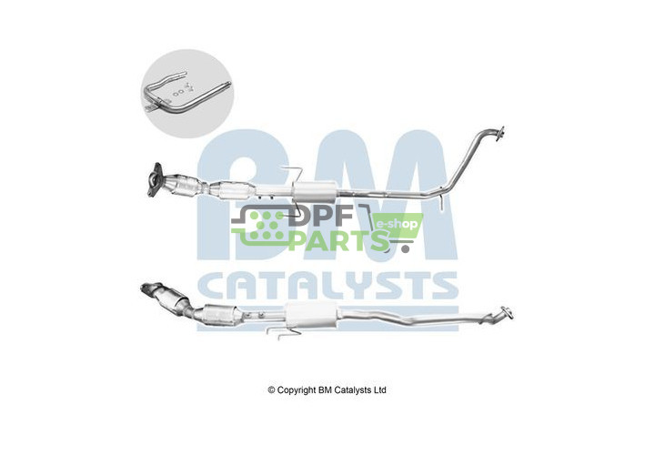 Katalizator TOYOTA Prius - 1.8 Hybrid - 1741037300 1741037700 1741037701