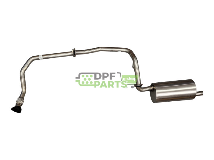 Výfukový systém TOYOTA Land Cruiser - 2.4 TD - 17576 17577 17578 770-587 770-585 286-013