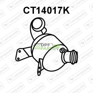 Katalizator CITROËN / FIAT / PEUGEOT - 1399826080 1614073880 1640278980