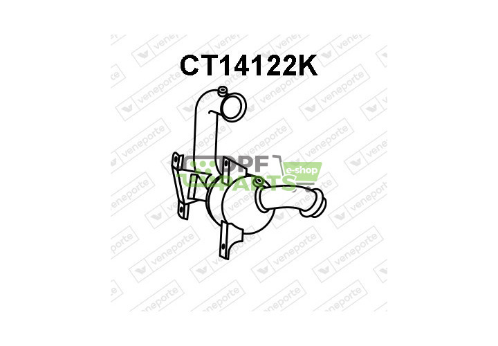 Katalizator CITROËN / DS / OPEL / PEUGEOT / TOYOTA / VAUXHALL - 9820754080 9820974580 SU001A7797