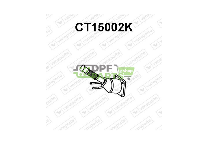 Katalizator CITROËN / PEUGEOT - 1706F2 1706J3 1731AL