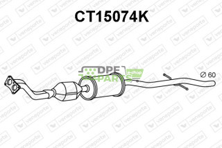 Katalizator CITROËN - 1705RF 170668 170693