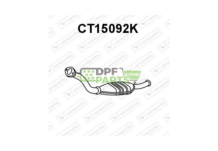 Katalizator CITROËN - 170624 173151 173185