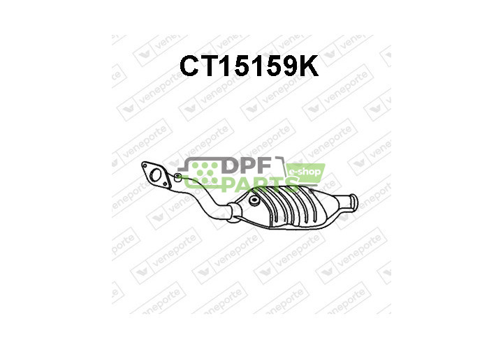 Katalizator CITROËN - 1705K0 1705K1 173141