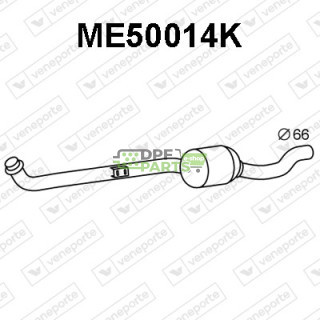 Katalizator MERCEDES - 1634900614 1634905314 1634905328