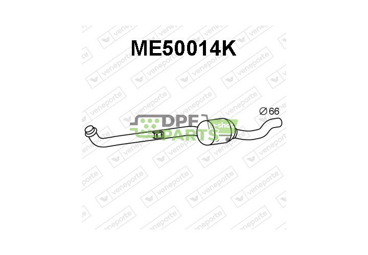 Katalizator MERCEDES - 1634900614 1634905314 1634905328
