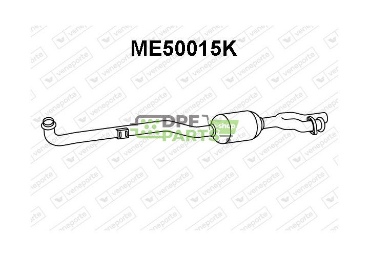 Katalizator MERCEDES - 2114901419  
