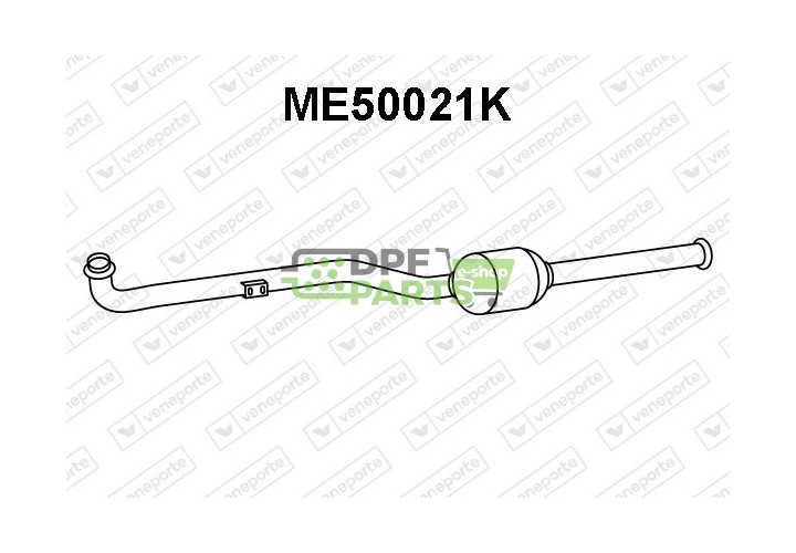 Katalizator MERCEDES - 2024900035 2034900919 
