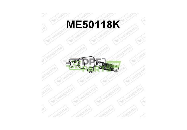 Katalizator MERCEDES - 6394902314  