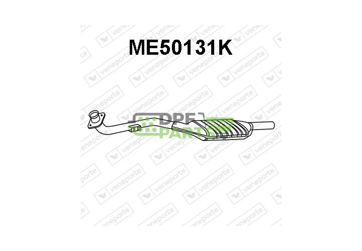 Katalizator MERCEDES - 2024901220 2024902320 2024902420